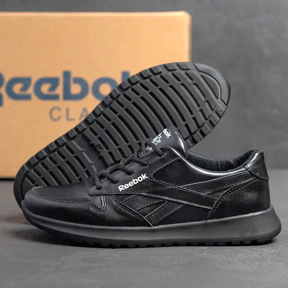 Шкіряні кросівки Classic Black CH(Харків)